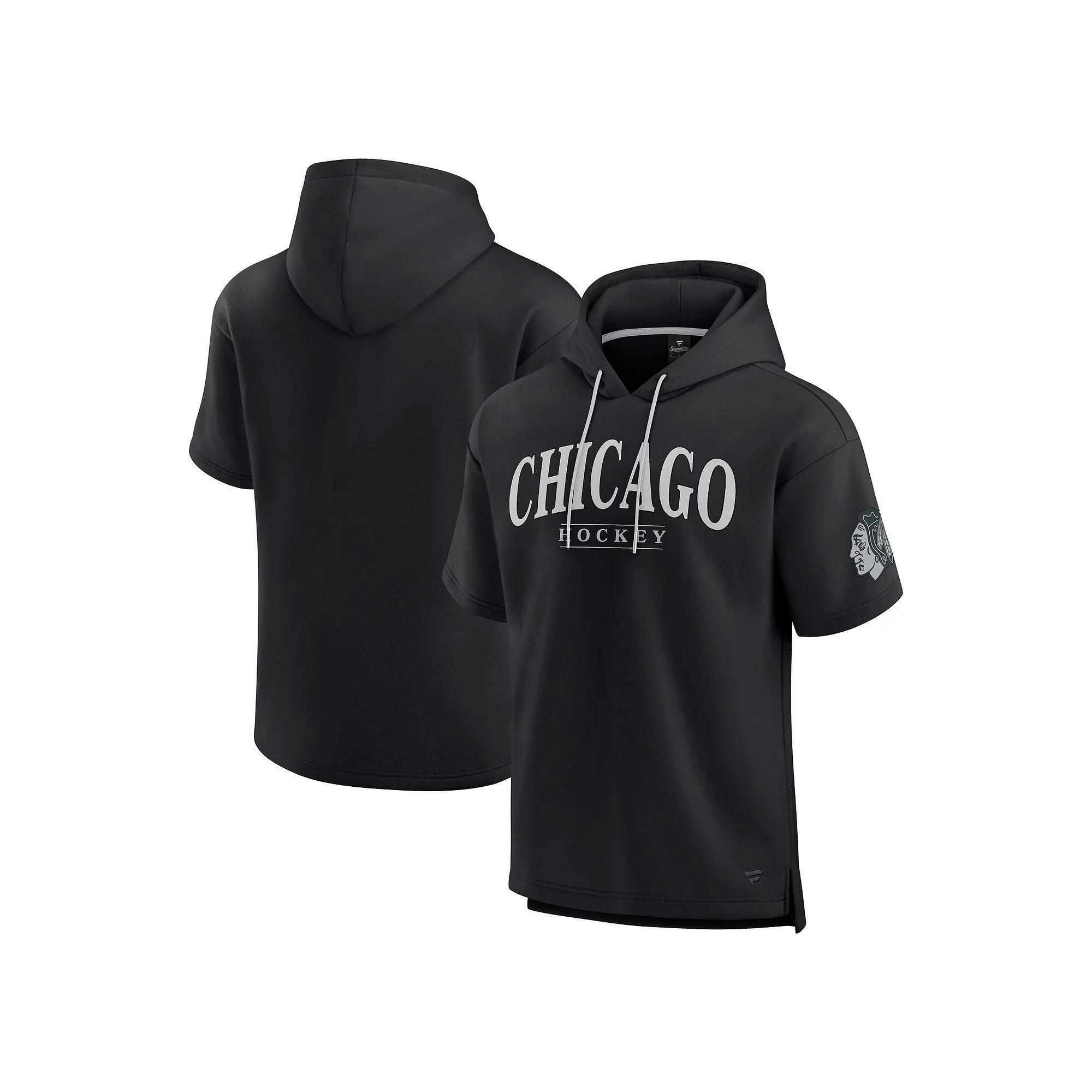 Men's Fanatics Red Wisconsin Badgers Ready Short Sleeve Pullover Hoodie,  Product Image