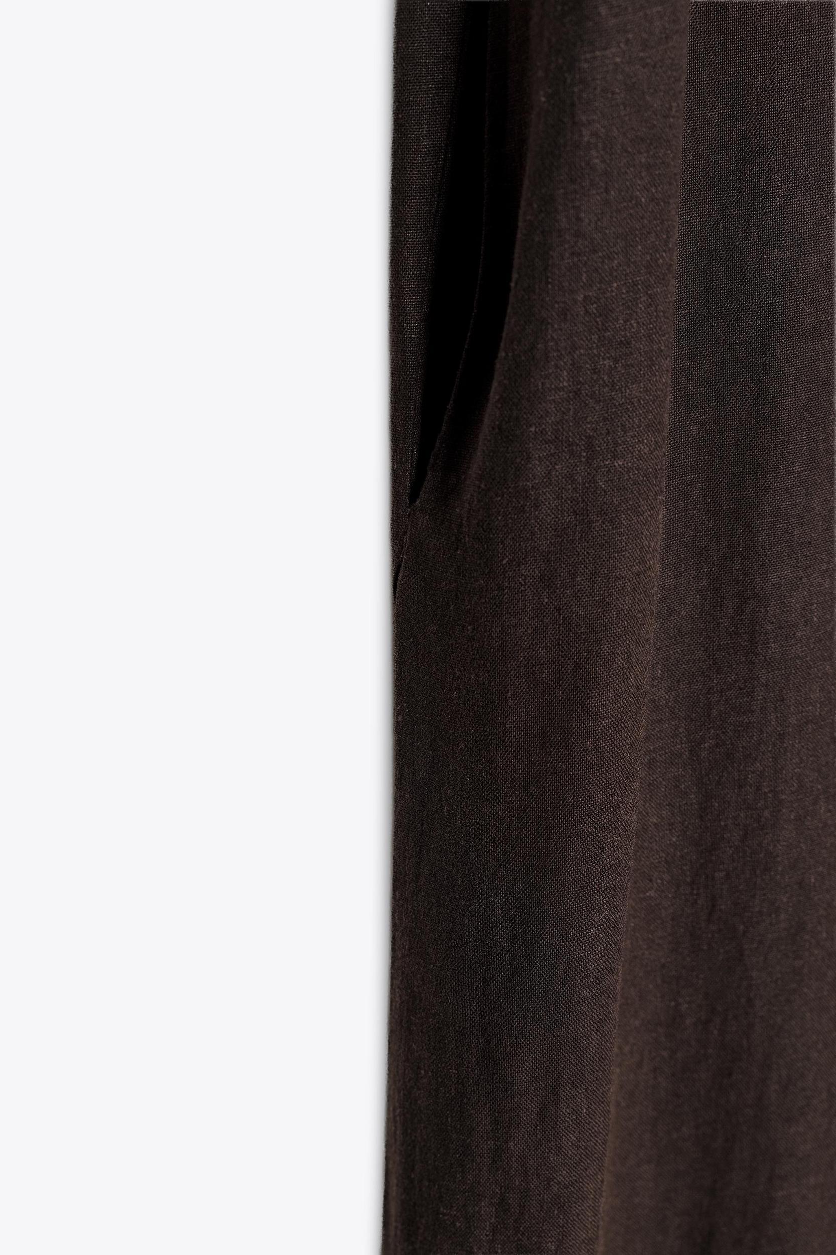 ZW COLLECTION LINEN LONG JUMPSUIT Product Image