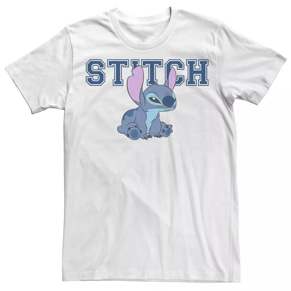 Disney's Lilo & Stitch Angry Sitting Stitch Juniors' Boyfriend Graphic Tee, Women's,  Product Image