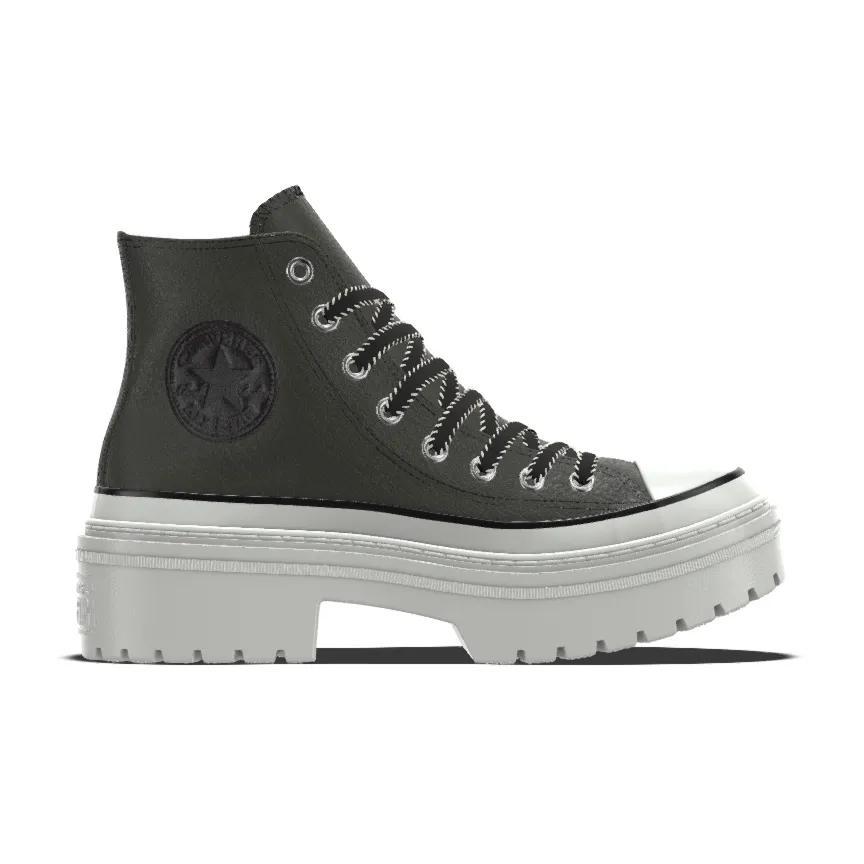 Custom Chuck Taylor All Star Lugged Heel Platform Leather By You Product Image