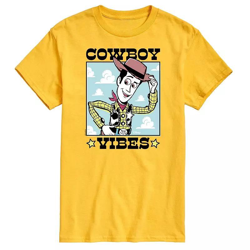Disney / Pixar's Toy Story 4 Men's Cowboy Vibes Graphic Tee,  Product Image