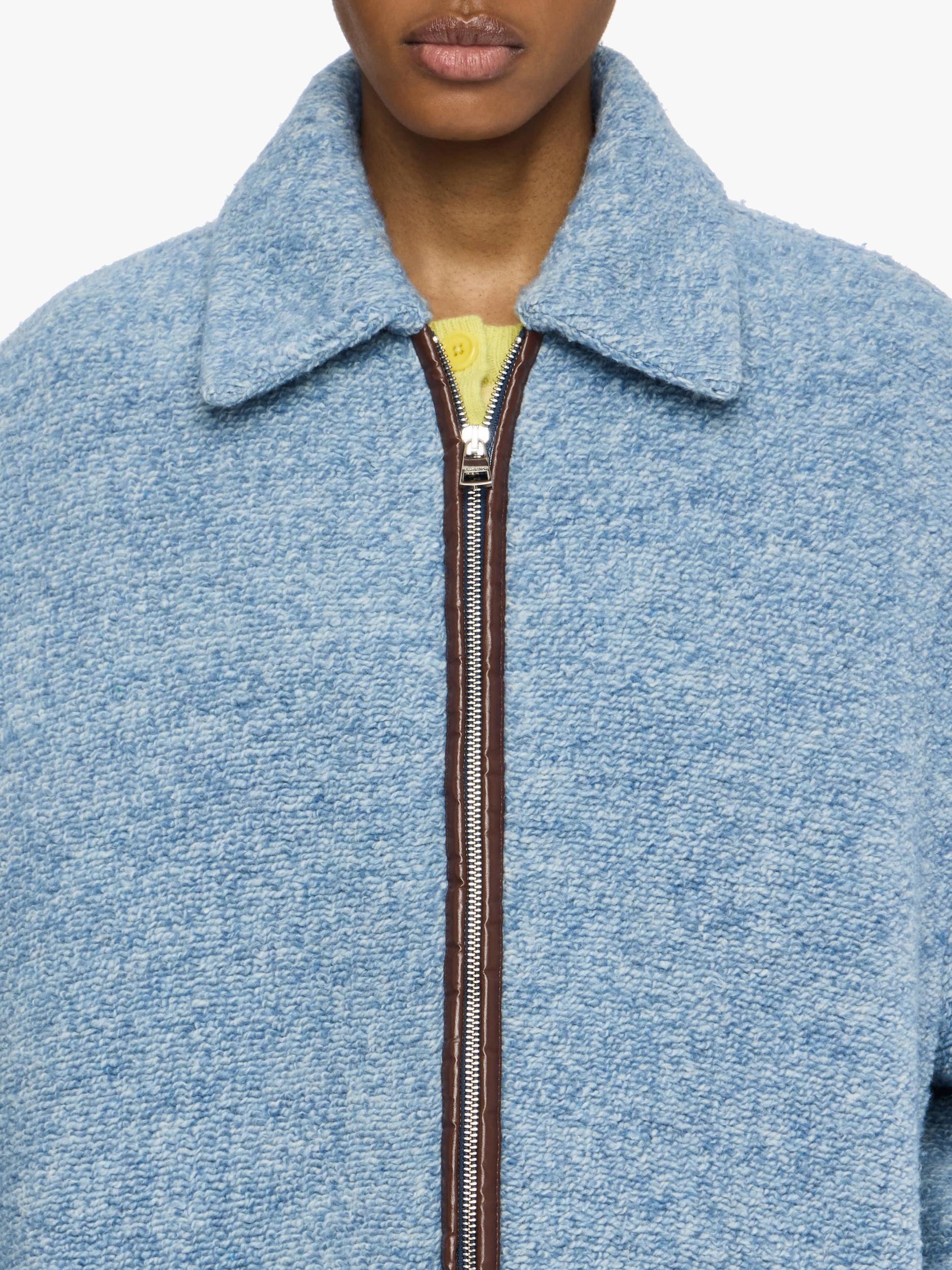 CONTRAST TRIM CASUAL JACKET Product Image