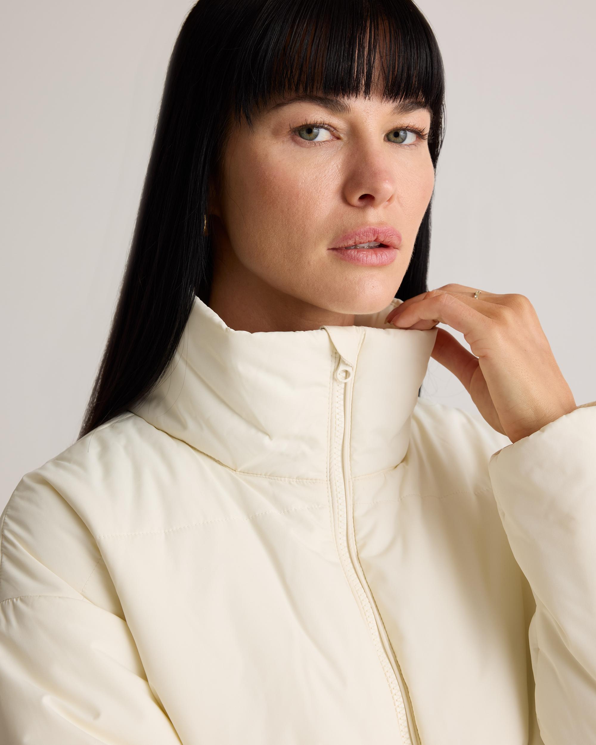 Quince | Women's Featherless Puffer Zip Jacket Recycled Polyester Product Image