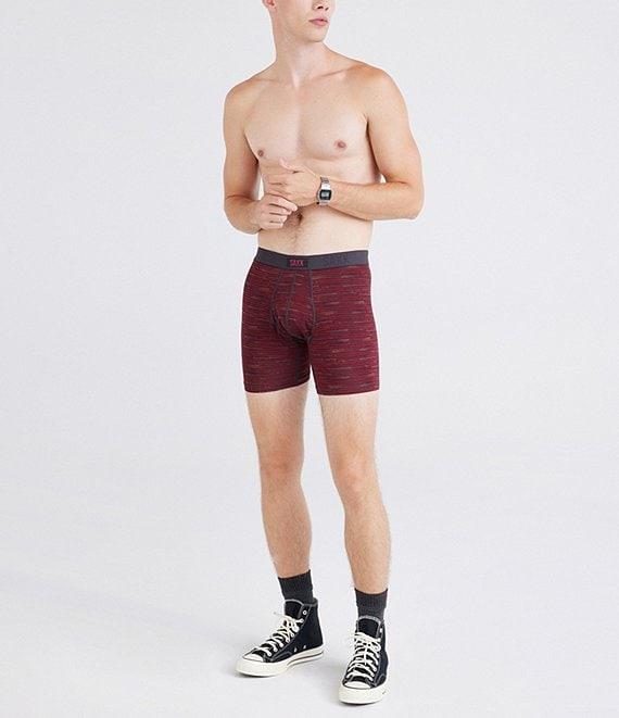 SAXX Vibe Xtra Space-Dye Stripe/Solid 6#double; Inseam Boxer Briefs 2-Pack Product Image