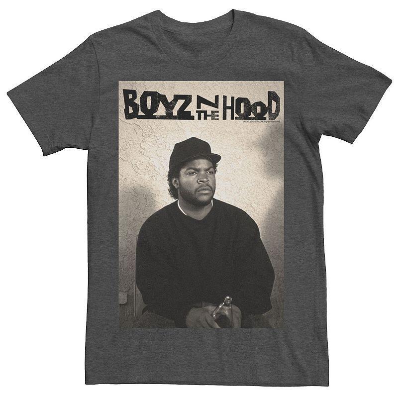 Men's Boyz N The Hood Doughboy Mean Mug Photo Logo Tee, Size: Large, Grey Heather Product Image