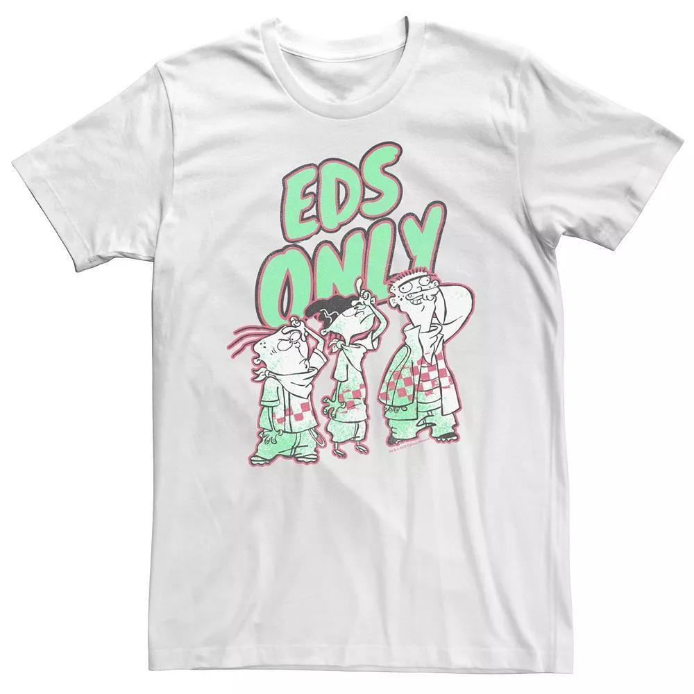 Big & Tall Ed, Edd & Eddy Eds Only Portrait Tee, Men's, Size: 4XL, Athletic Grey Product Image