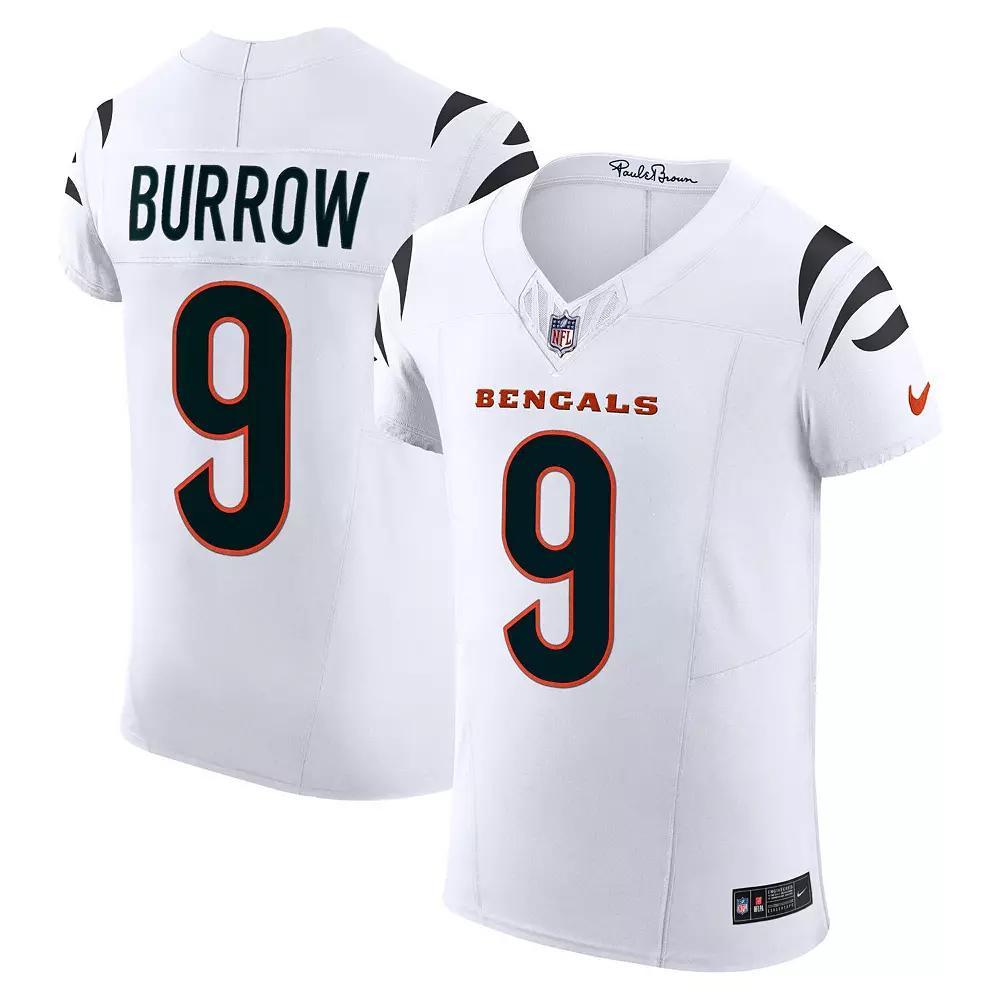 Men's Nike Joe Burrow White Cincinnati Bengals Vapor F.U.S.E. Elite Jersey, Size: 44 Product Image