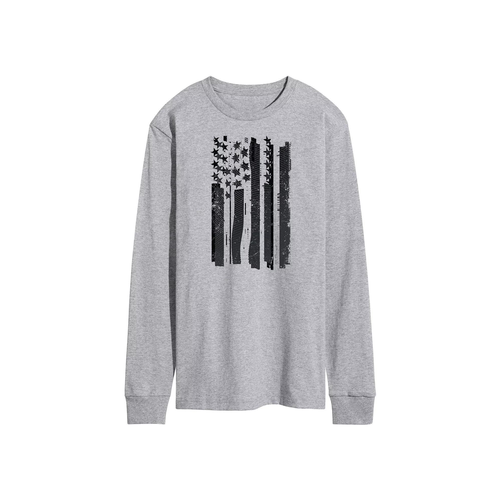 Men's Glitched Freedom Graphic Tee,  Product Image