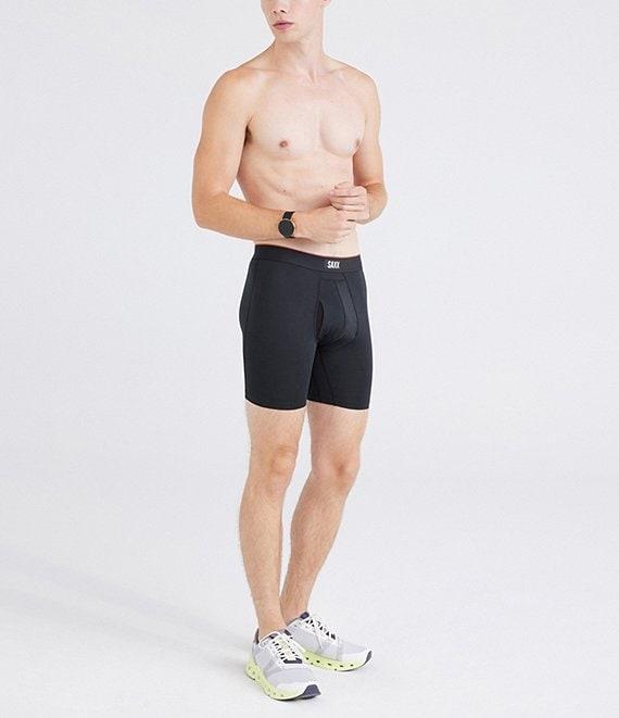 SAXX Multi-Sport Solid/Chevron Mesh 6#double; Inseam Boxer Briefs 2-Pack Product Image