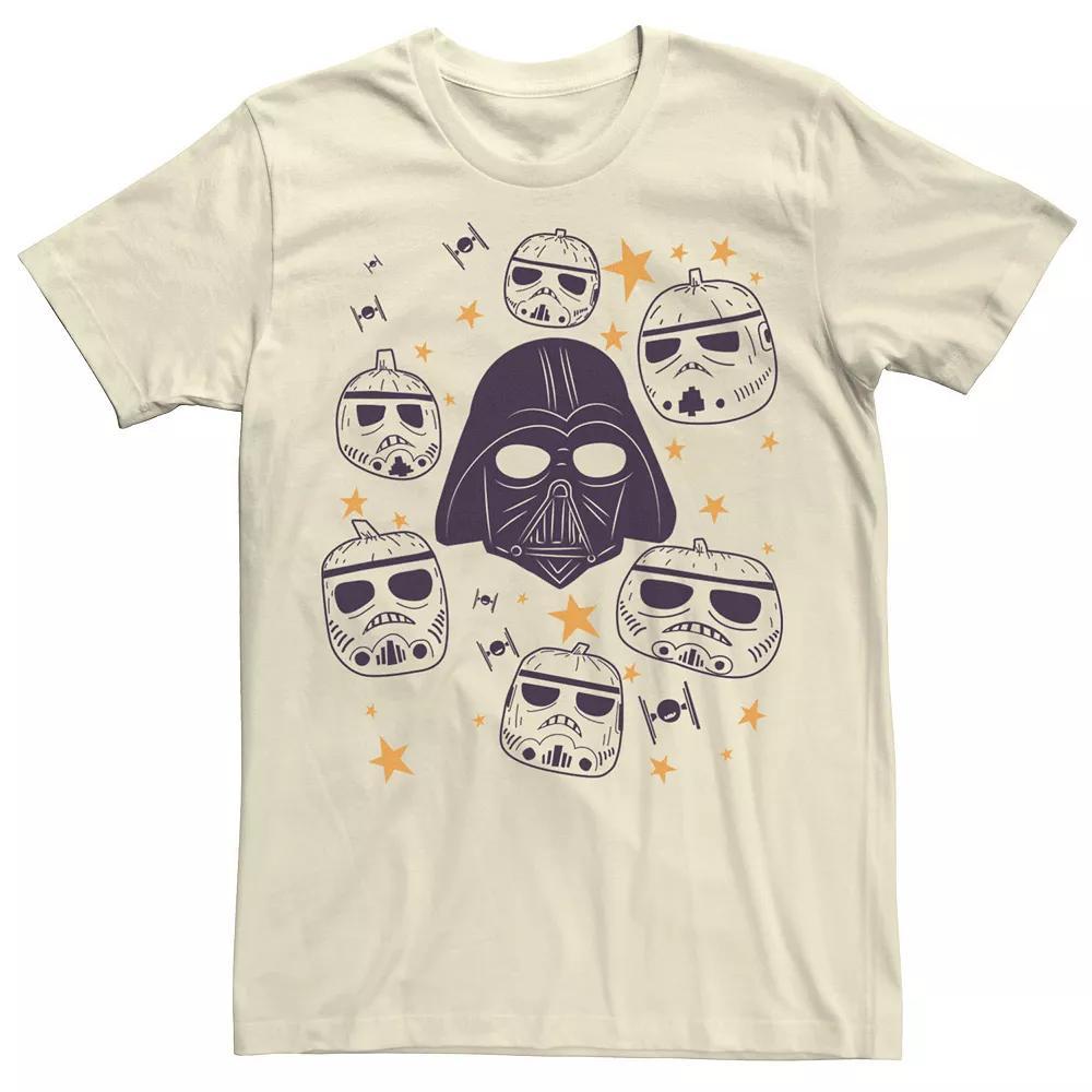 Men's Star Wars Darth Vader & Trooper Pumpkins Graphic Tee,  Product Image