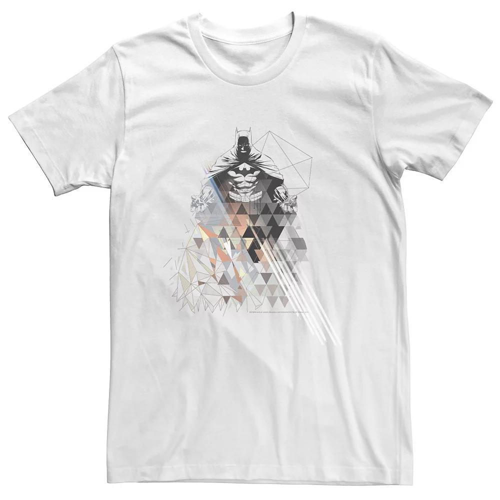 Big & Tall DC Comics Batman Geometric Pose Poster Tee, Men's,  Product Image