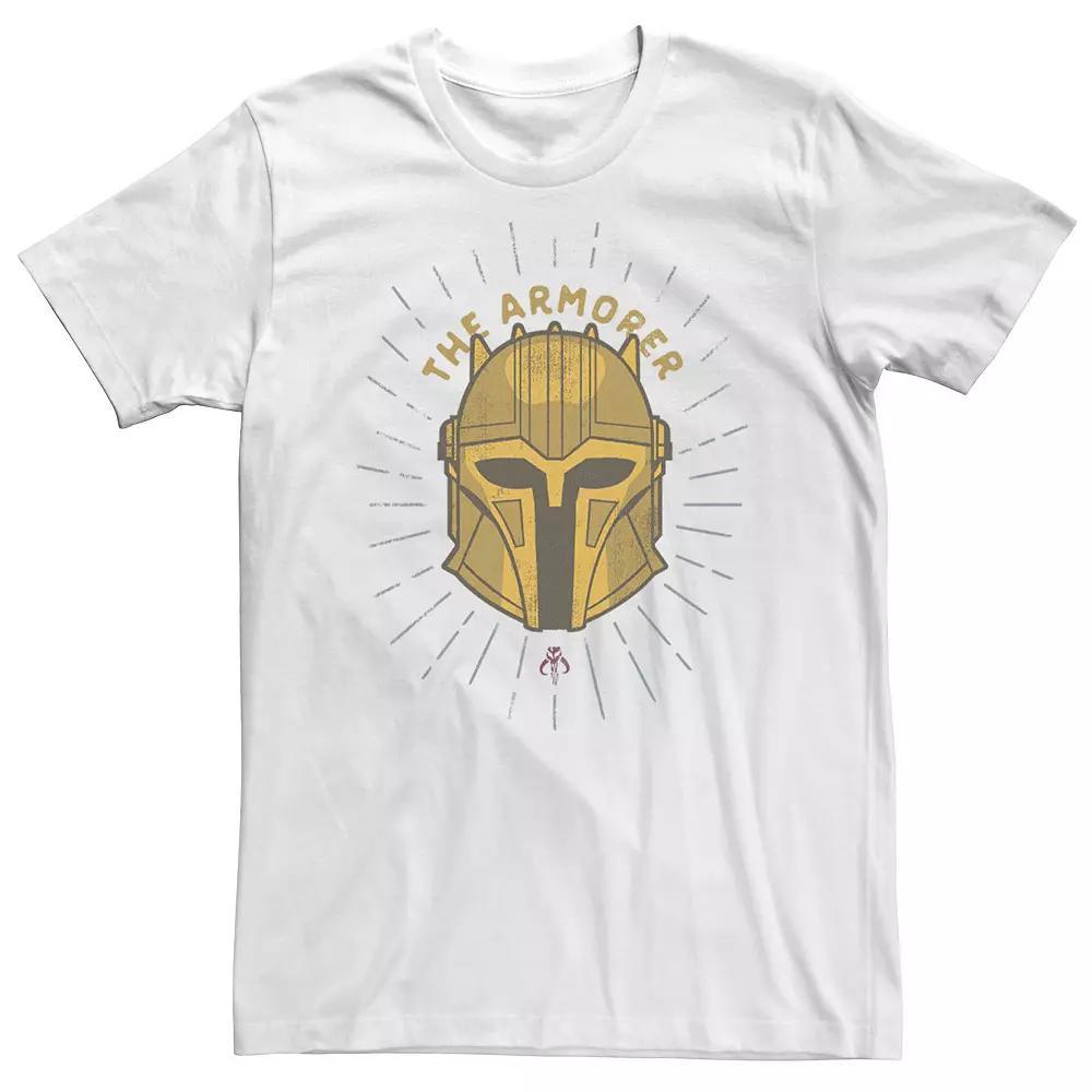 Big & Tall Star Wars The Mandalorian The Armorer Helmet Tee, Men's,  Product Image