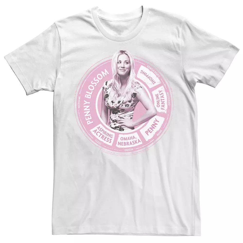 Men's The Big Bang Theory Penny Statistics Tee,  Product Image