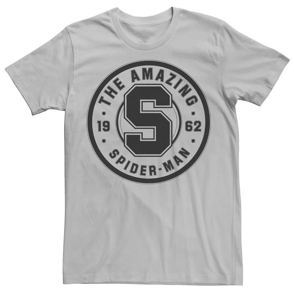 Men's Marvel The Amazing Spider-Man Circle Block Text Tee,  Product Image