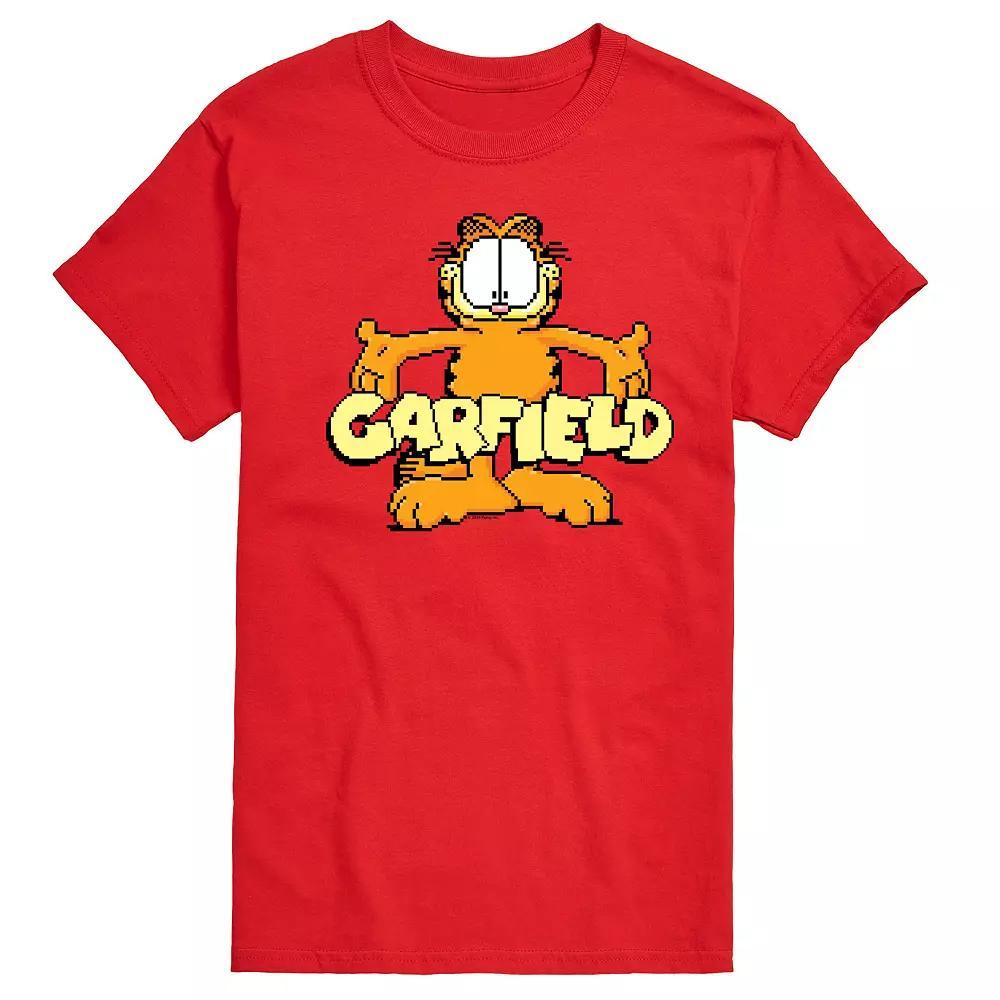 Men's Garfield Standing Logo Graphic Tee,  Product Image