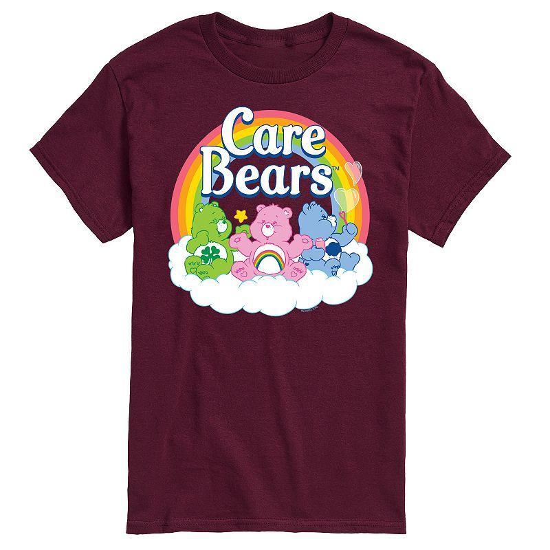 Men's Care Bears Logo Group Graphic Tee, Size: Large, Blue Product Image