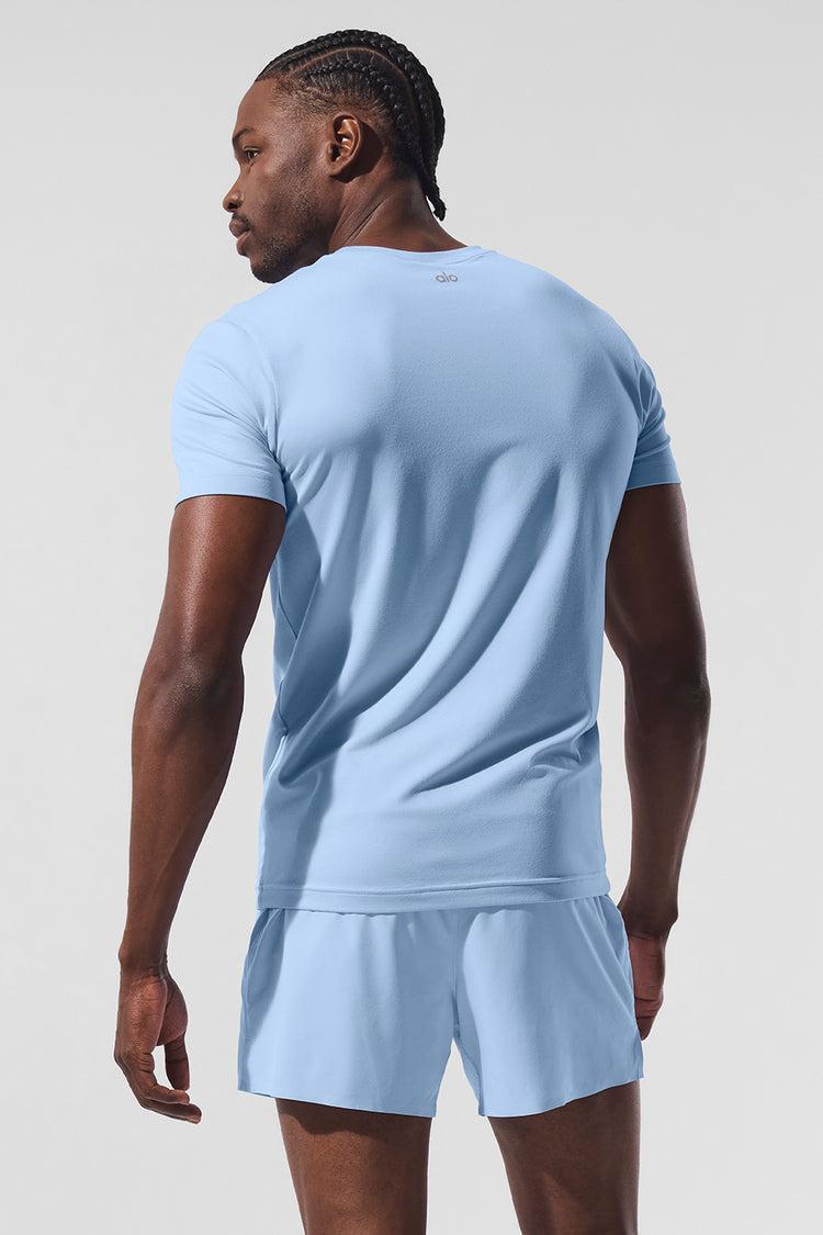 Conquer Reform Crewneck Short Sleeve - Seashell Blue Product Image