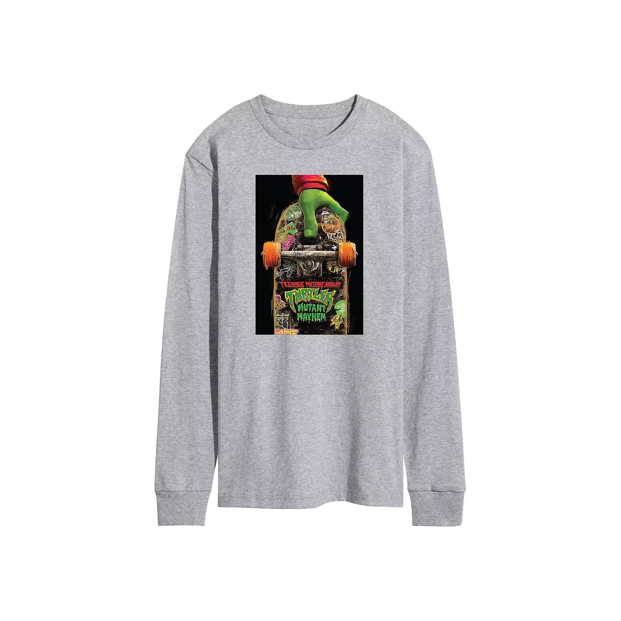 Men's Teenage Mutant Ninja Turtles Mutant Mayhem Long Sleeve Graphic Tee,  Product Image