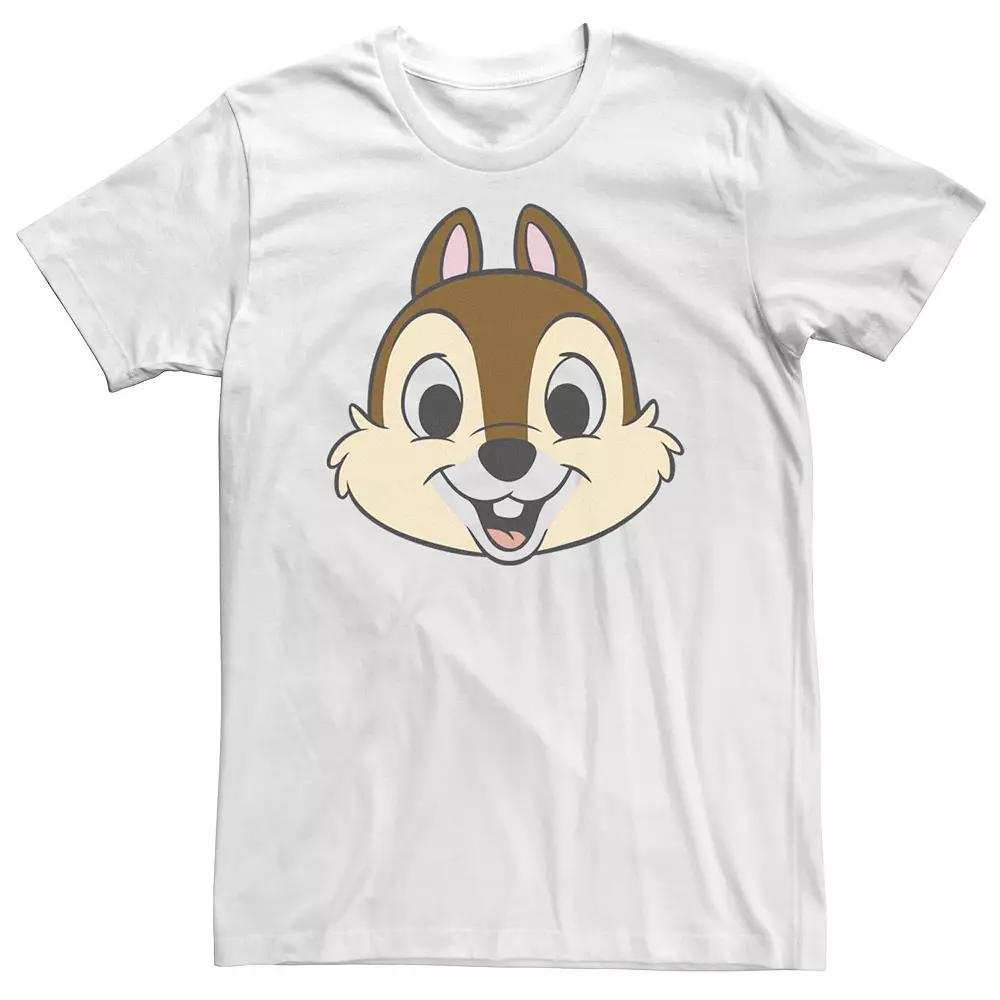 Big & Tall Disney Chip And Dale Chip With Transparent Cheeks Tee, Men's,  Product Image