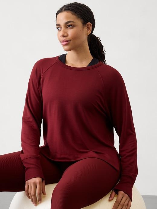 Coaster Luxe Recover High Hip Sweatshirt Product Image