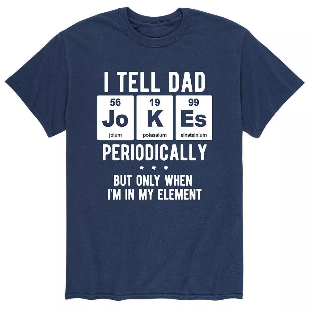 Men's Dad Jokes Periodically Tee,  Product Image
