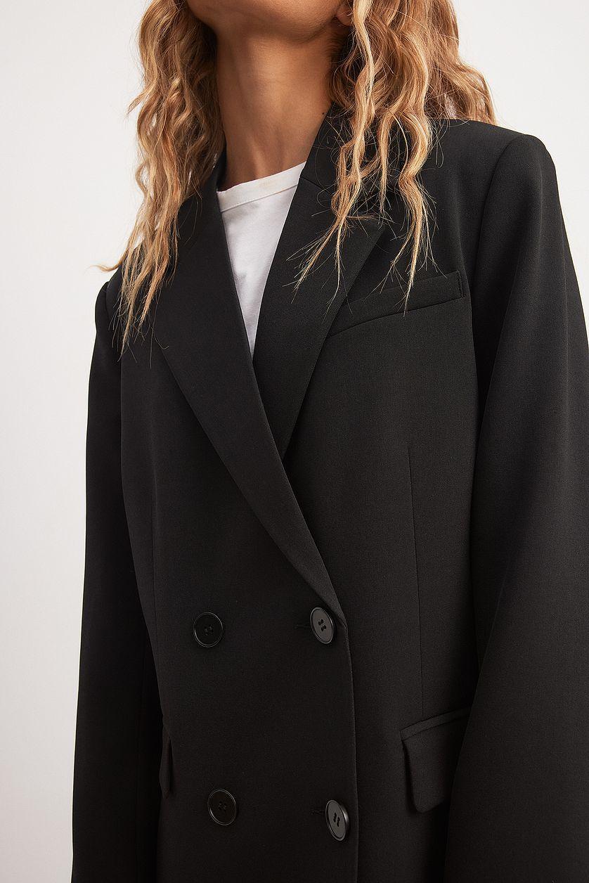 Oversized Double Breasted Blazer Product Image