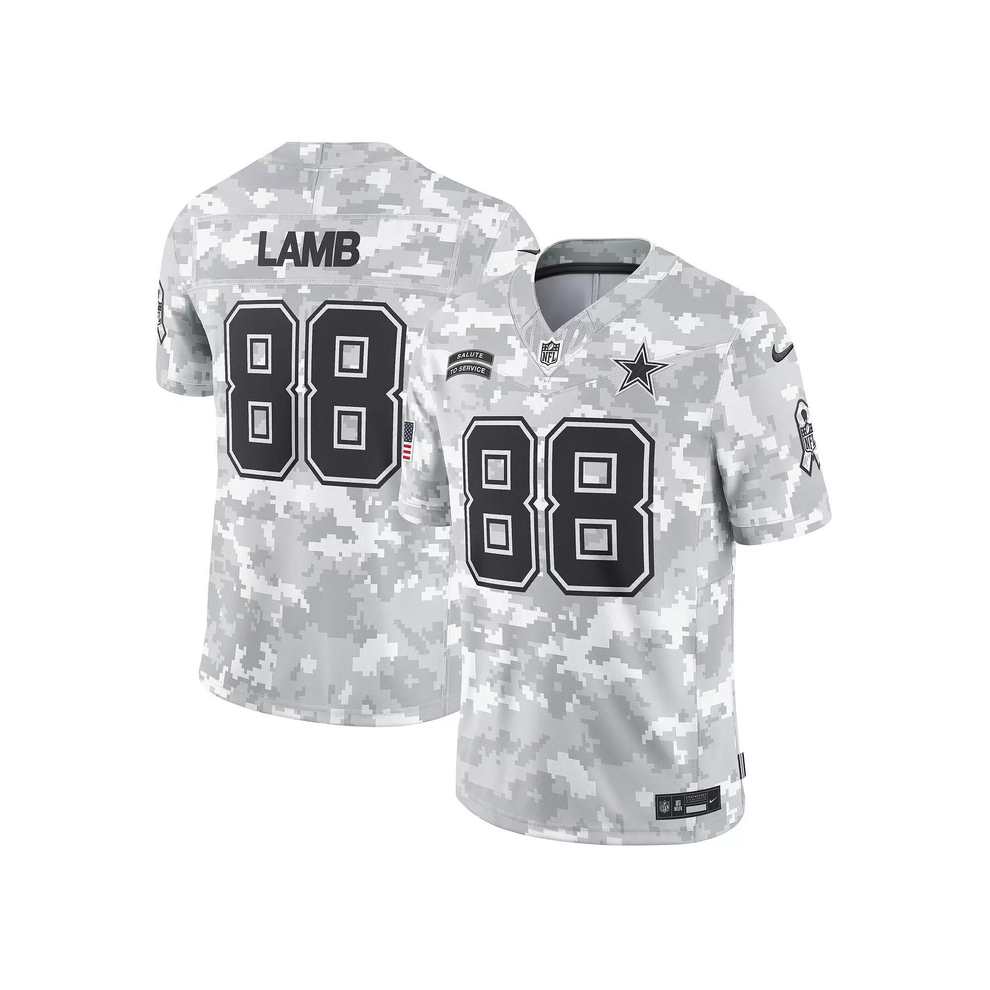 Men's Nike CeeDee Lamb Arctic Camo Dallas Cowboys 2024 Salute to Service Limited Jersey,  Product Image