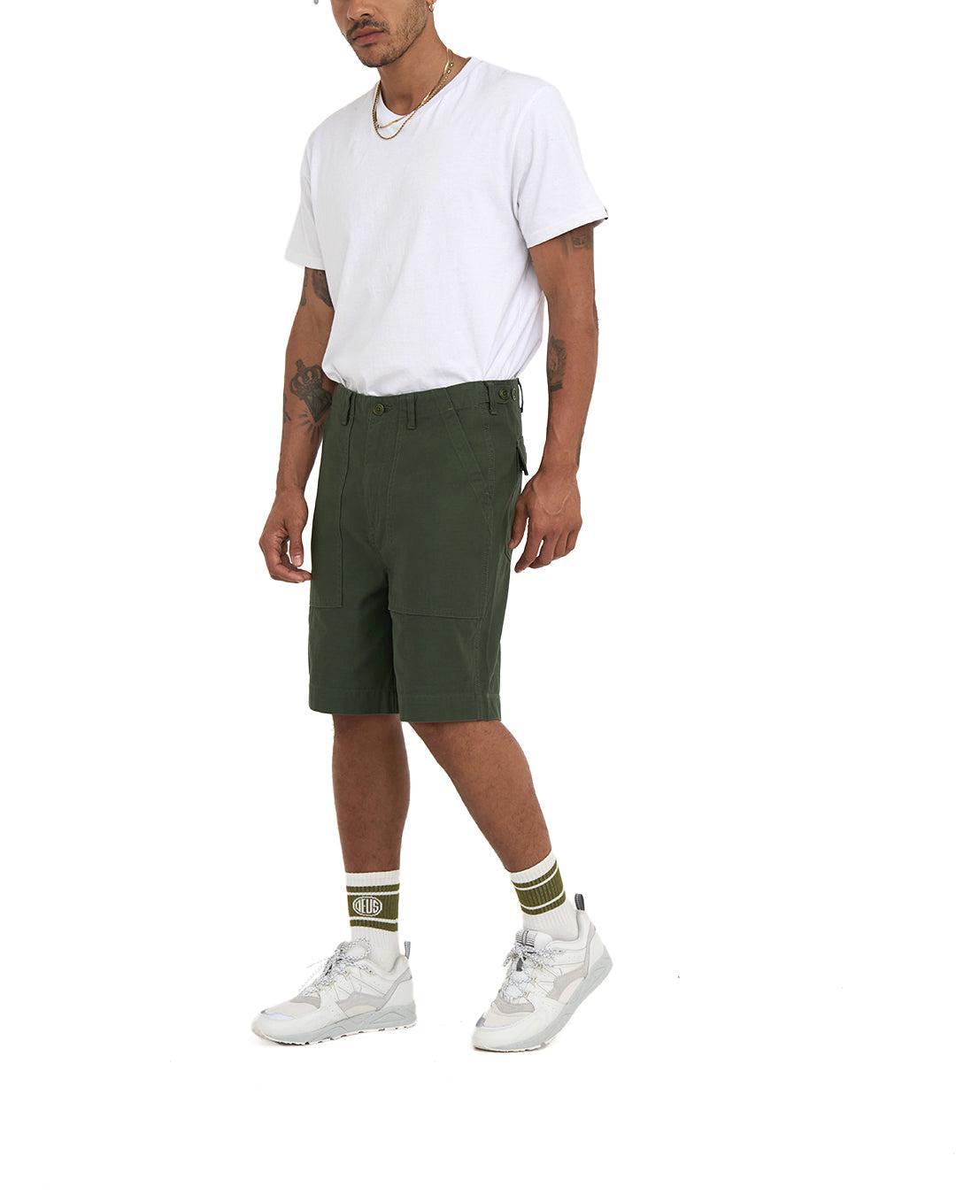 Harris Cordura Fatigue Short - Olive Product Image