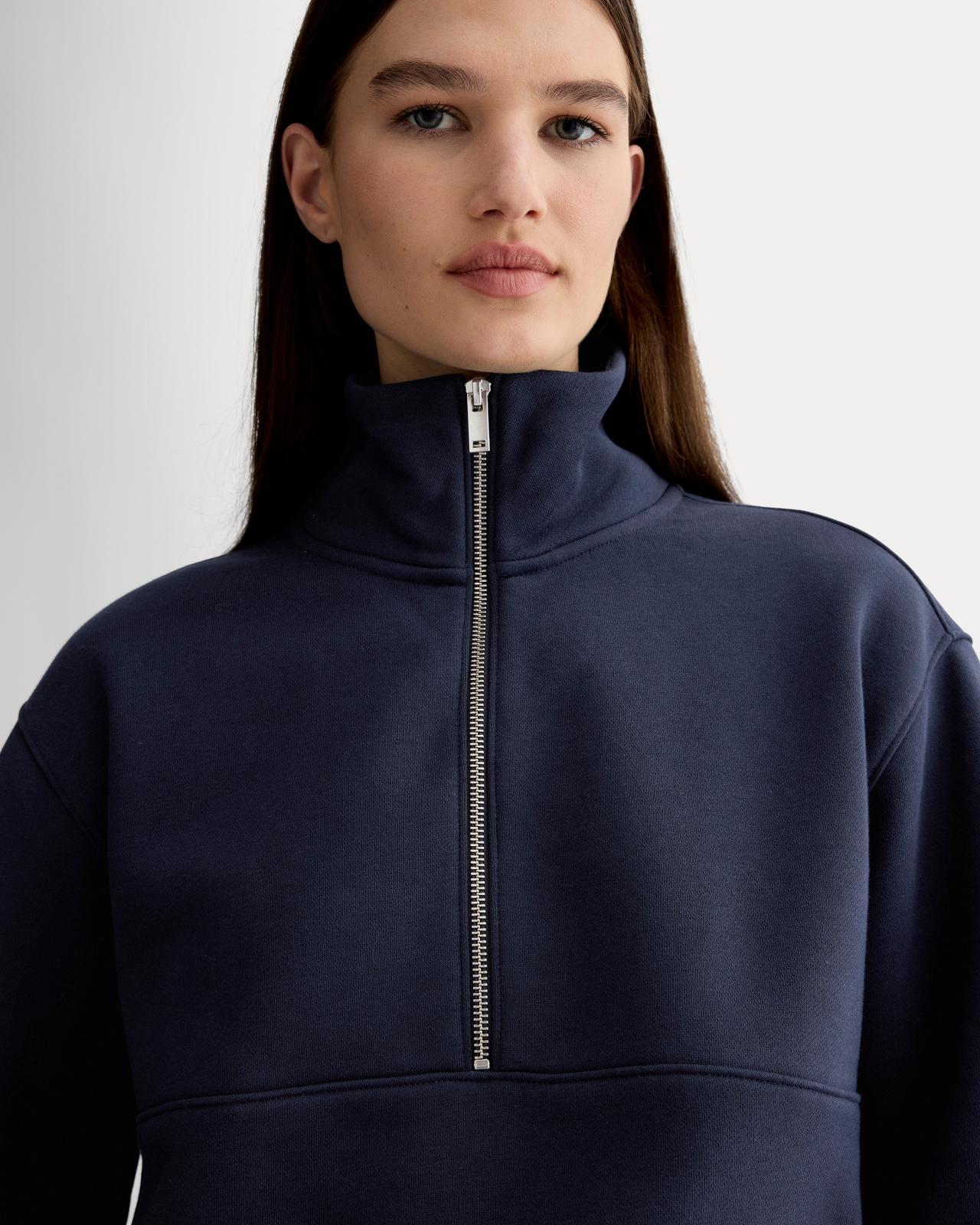 Womens Laid-Back Half-Zip Sweatshirt by Everlane Product Image