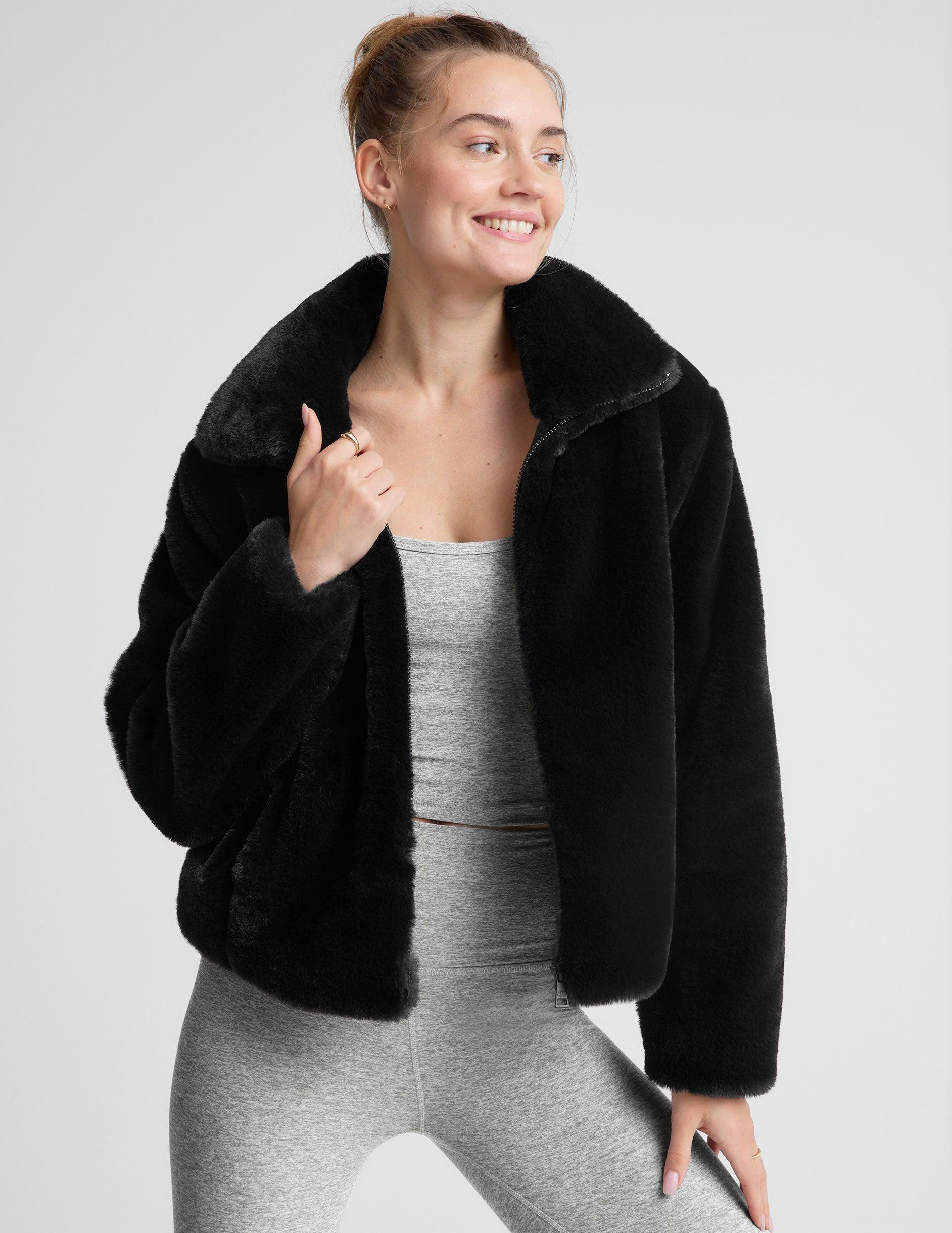 On The List Faux Fur Jacket Product Image