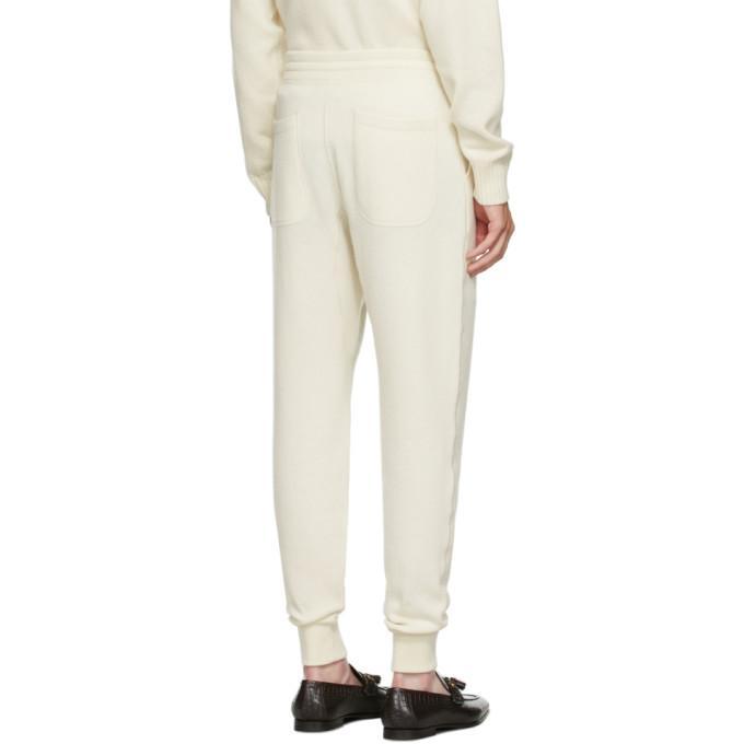 Off-white Knit Lounge Pants Product Image