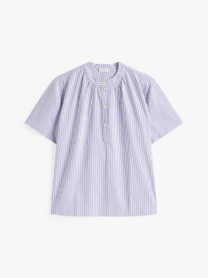 Short-Sleeve Stretch Pullover Top Product Image