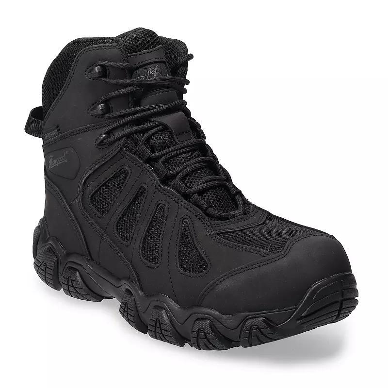 Thorogood 6 Crosstrex Side Zip Waterproof Comp Toe Men's Boots Product Image