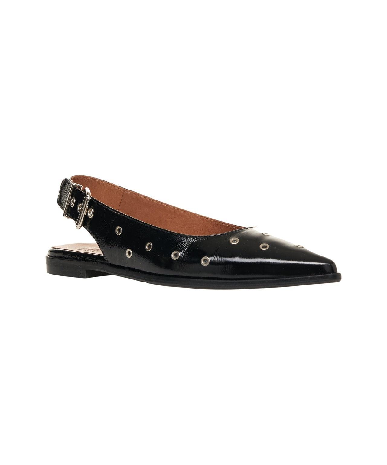 Slingback flats with studs Product Image