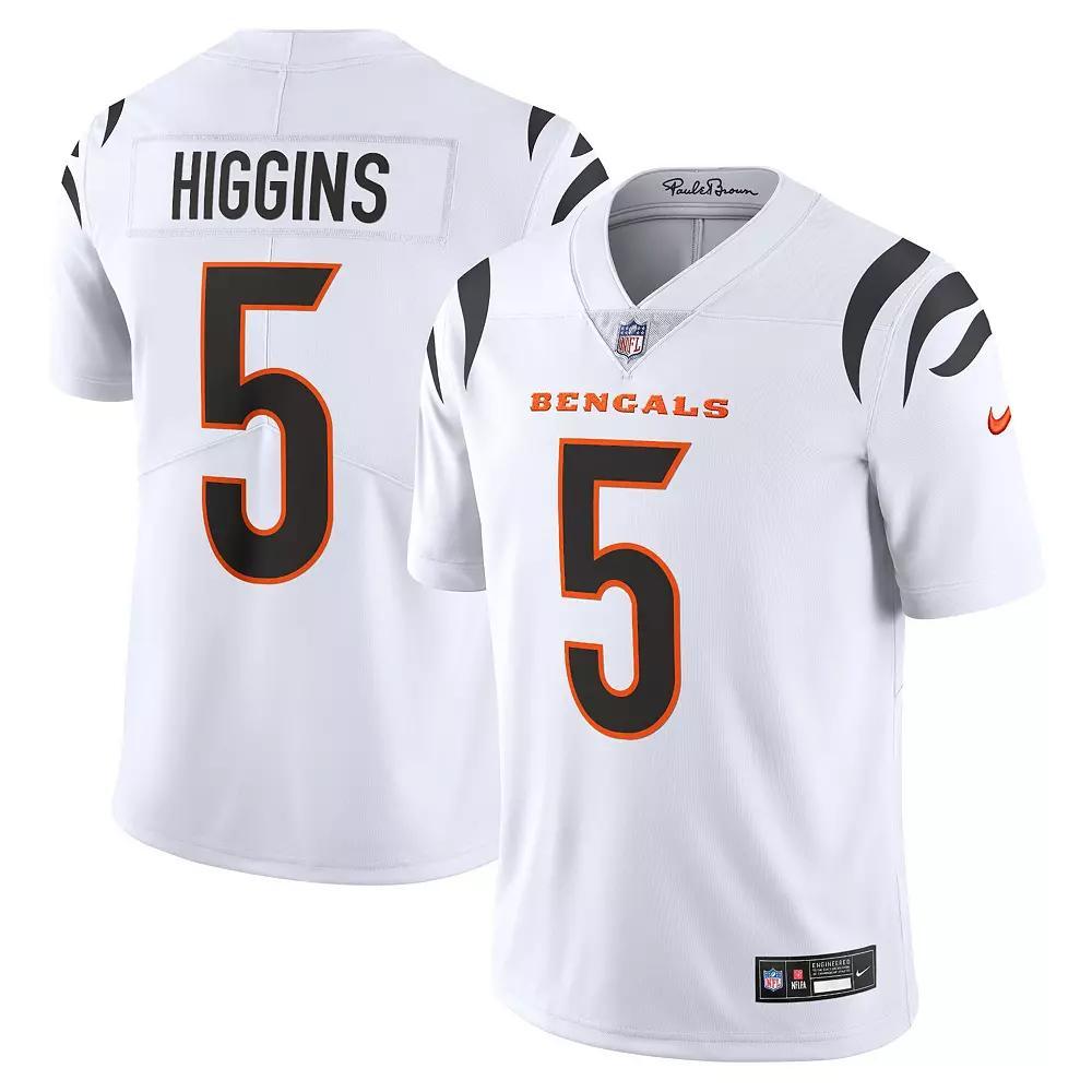Men's Nike Tee Higgins White Cincinnati Bengals Vapor Untouchable Limited Jersey,  Product Image