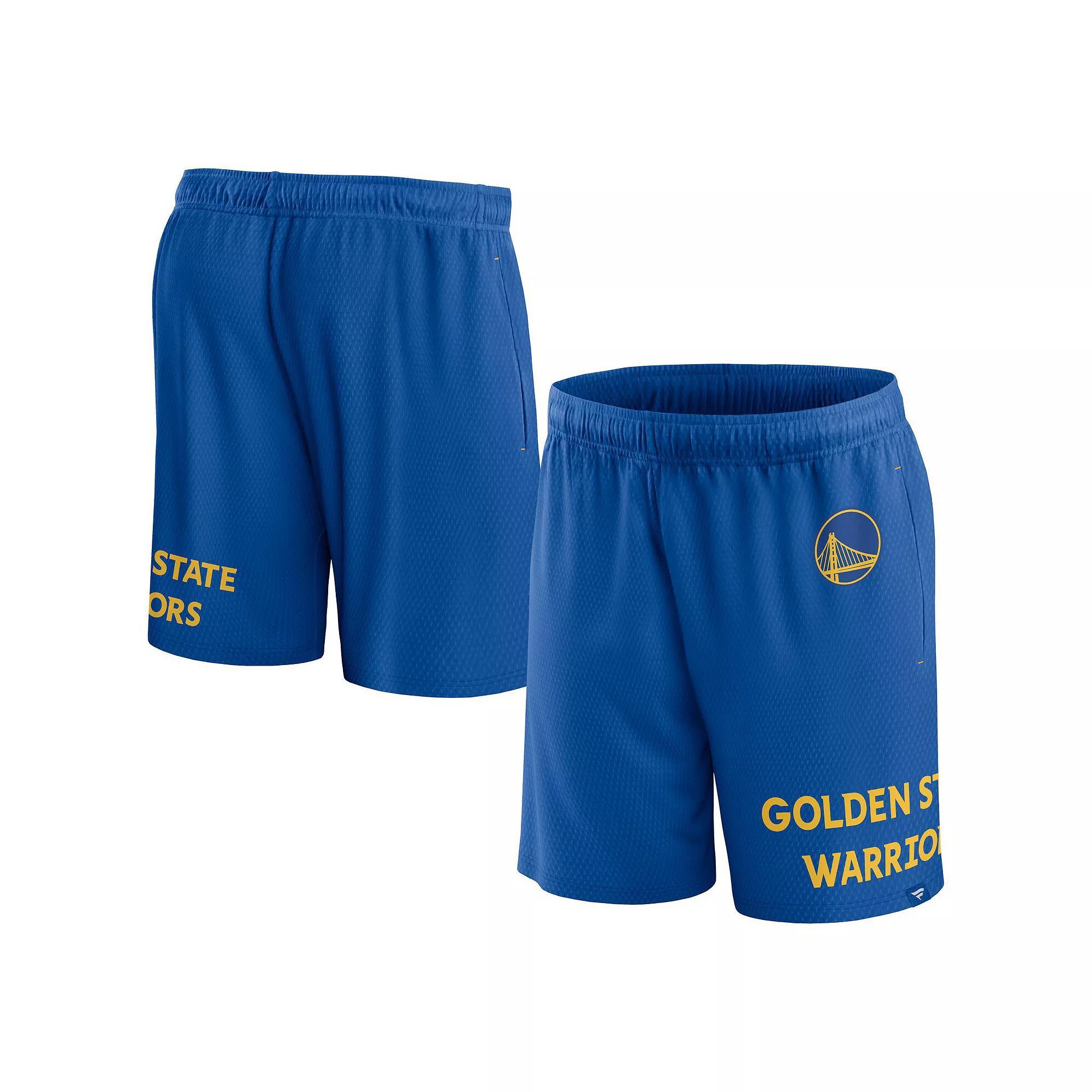 Men's Fanatics Branded Navy Memphis Grizzlies Free Throw Mesh Shorts,  Product Image