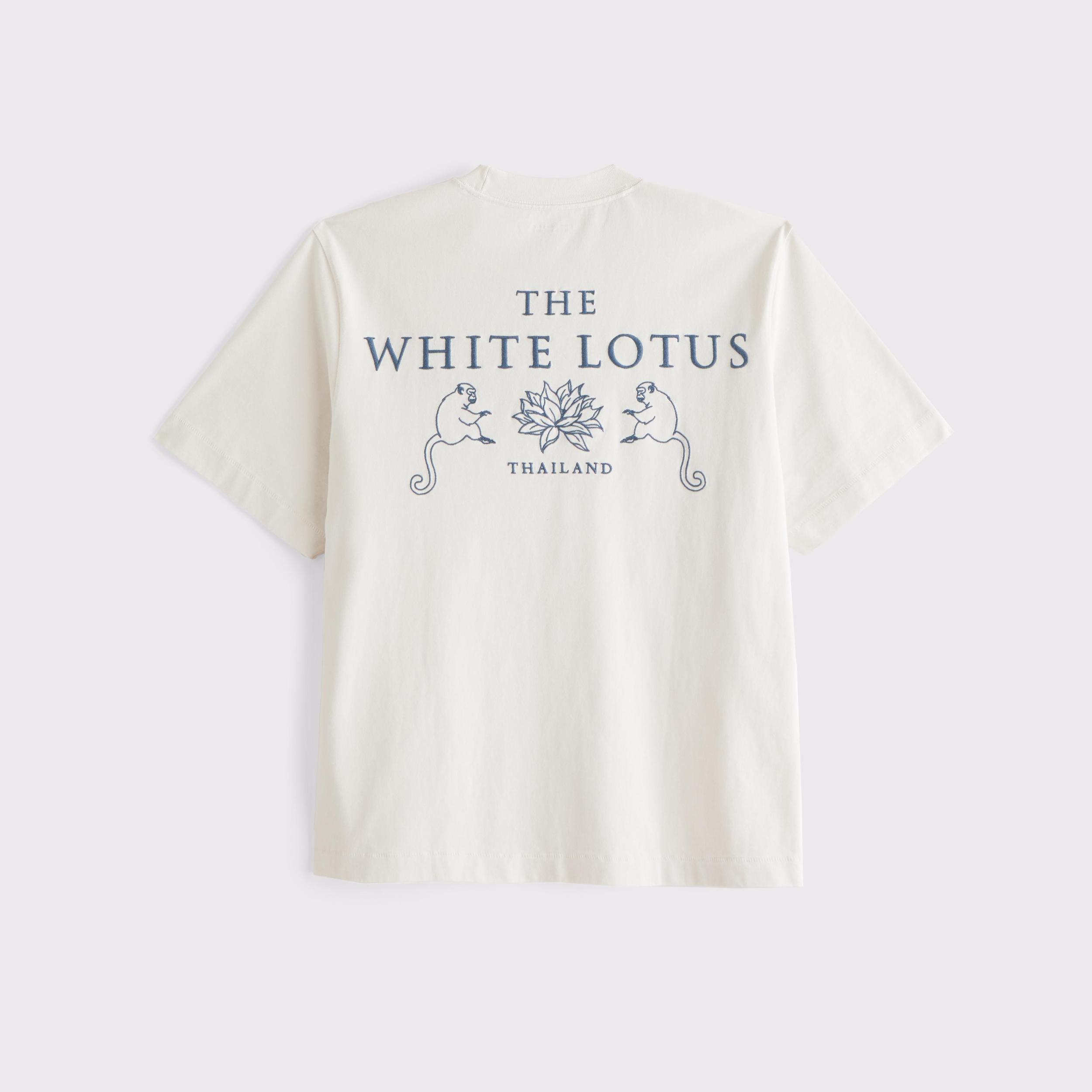 Premium Heavyweight The White Lotus Graphic Tee Product Image