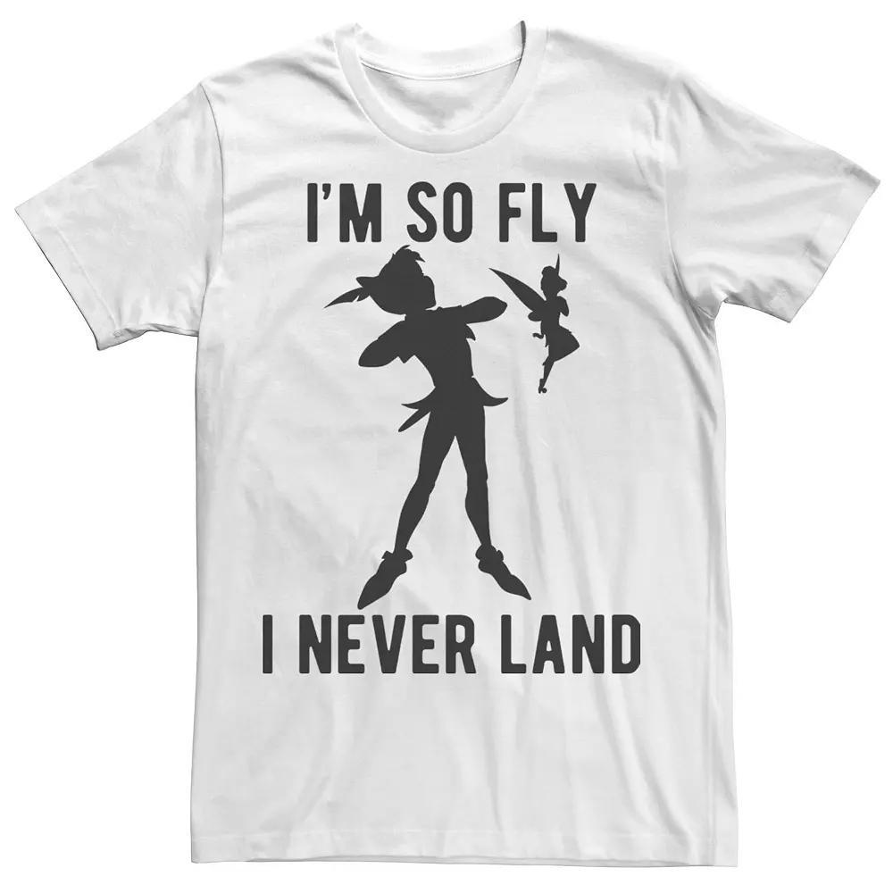 Men's Disney's Peter Pan I'm So Fly I Never Land Tee,  Product Image