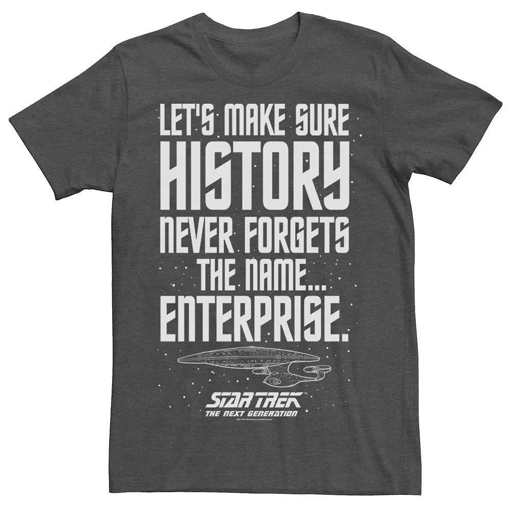 Men's Star Trek Next Generation Enterprise History Tee,  Product Image