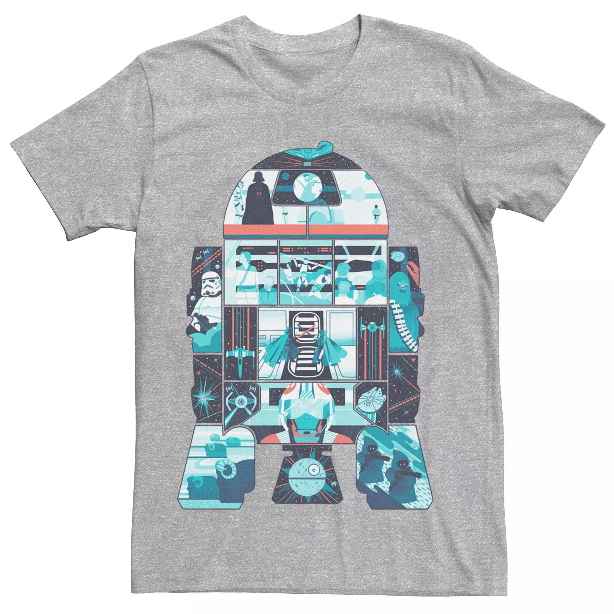 Men's Star Wars R2-D2 Art Fill Tee,  Product Image