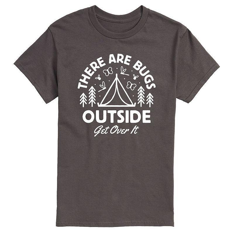 Men's There Are Bugs Outside Get Over It Graphic Tee,  Product Image