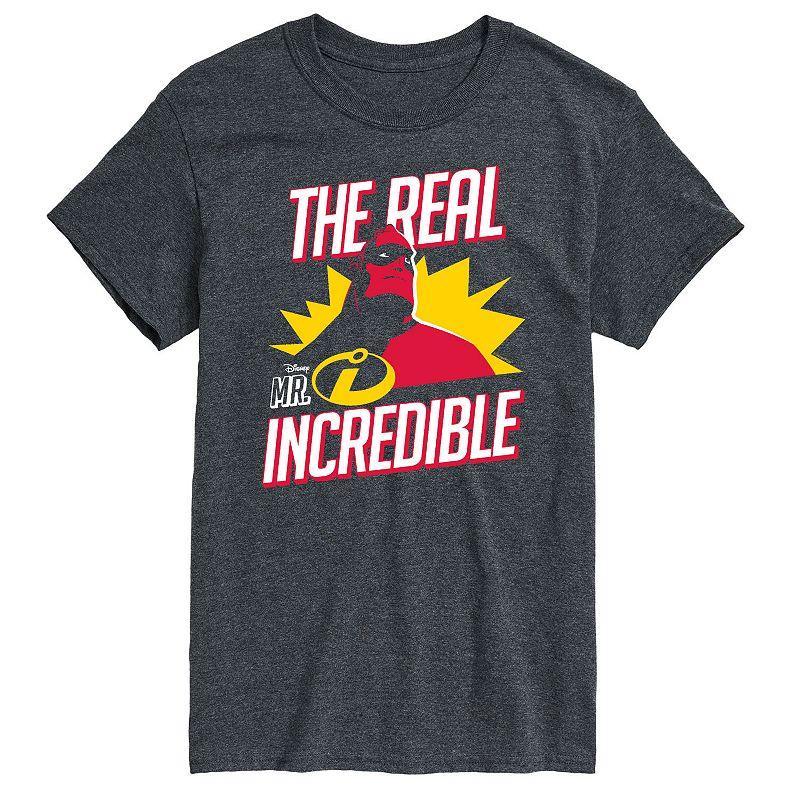 Disney's Men's The Incredibles The Real Mr. Tee, Size: 6XB, Gray Product Image