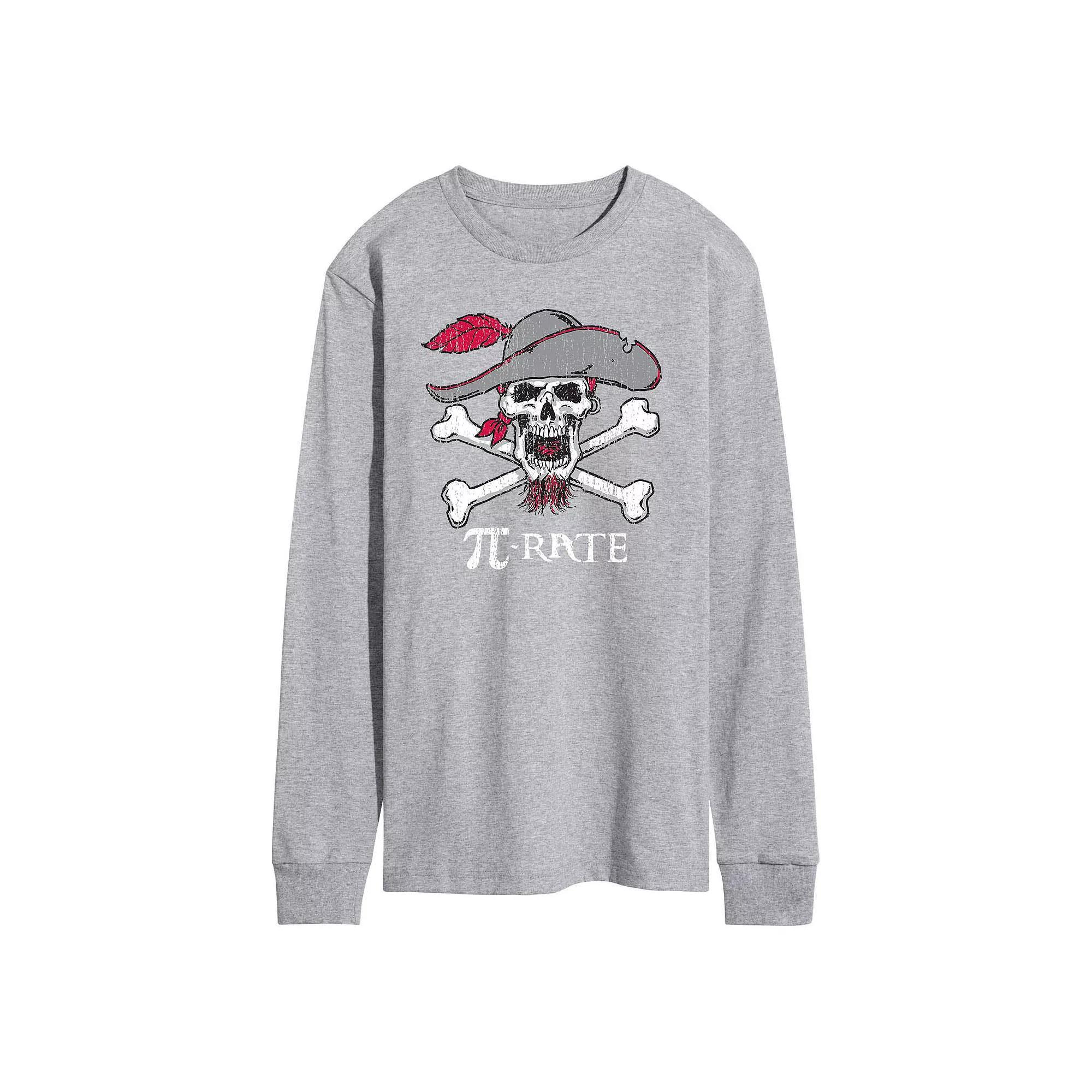 Men's Pi-Rate Long Sleeve Tee,  Product Image