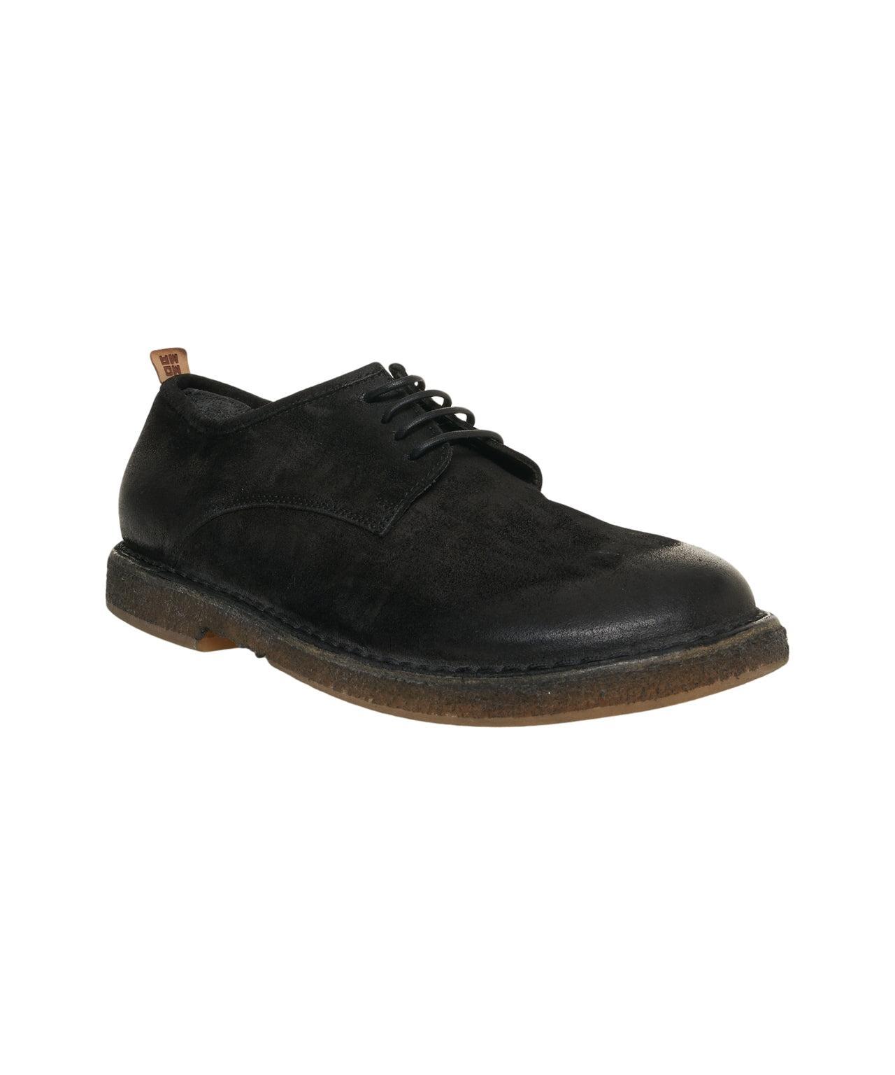 Suede lace-up shoes Product Image