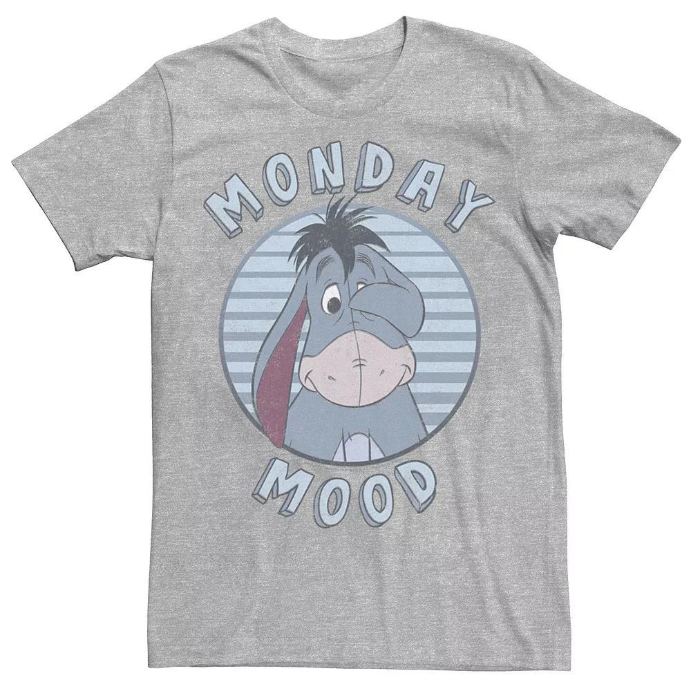 Disney's Winnie The Pooh Eeyore Monday Mood Men's Tee,  Product Image
