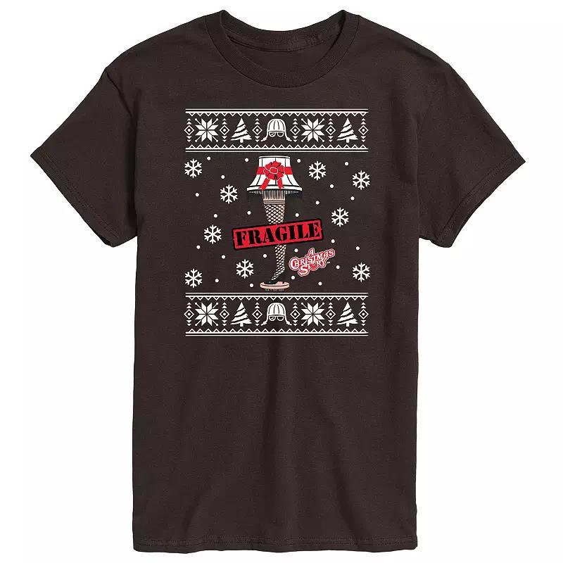 Men's A Christmas Story Fragile Leg Graphic Tee,  Product Image