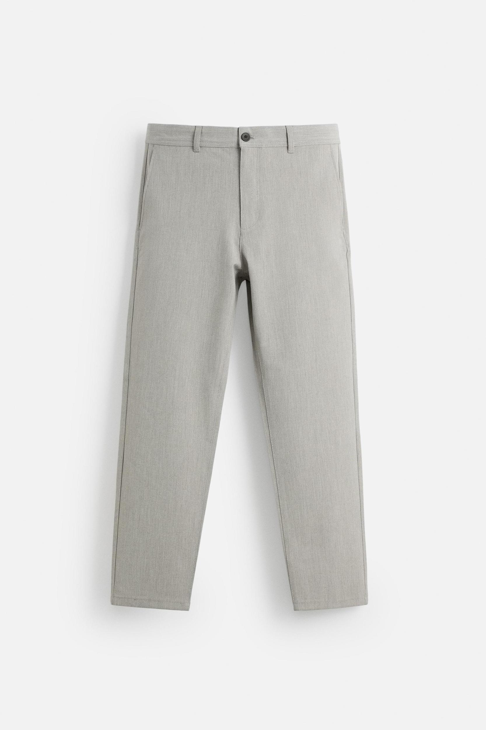 TEXTURED STRETCH PANTS Product Image