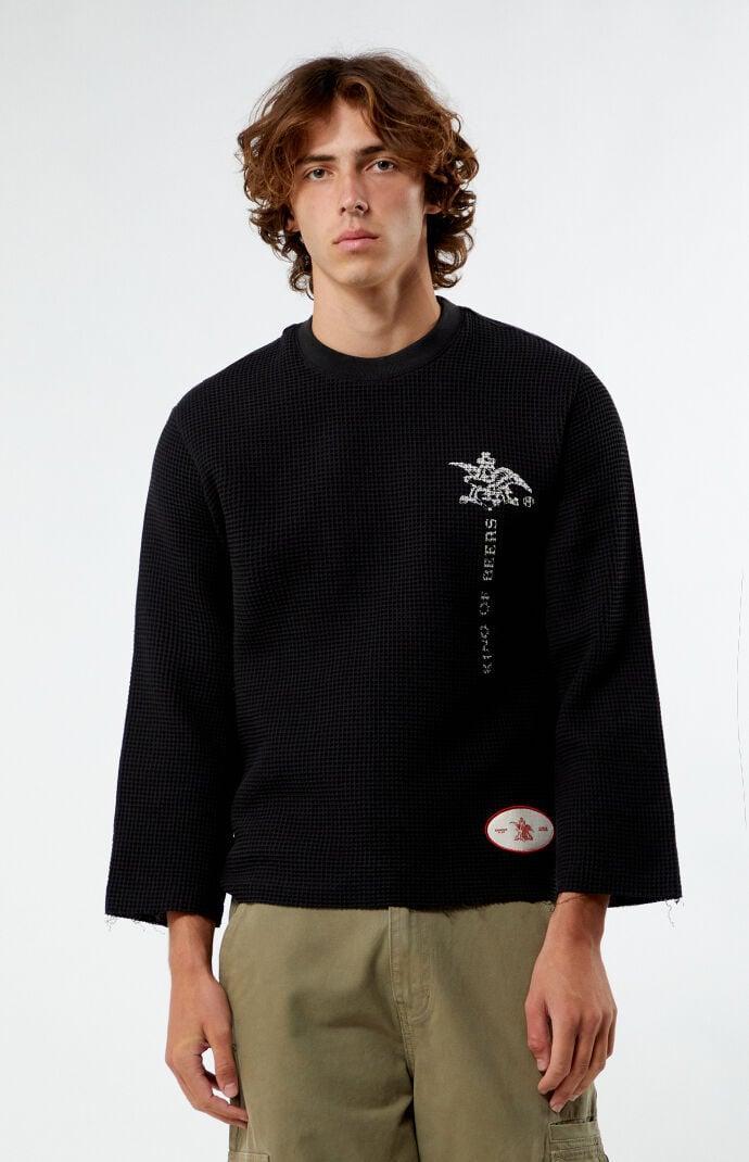 Budweiser Men's By PacSun Buck Long Sleeve Thermal T-Shirt Product Image