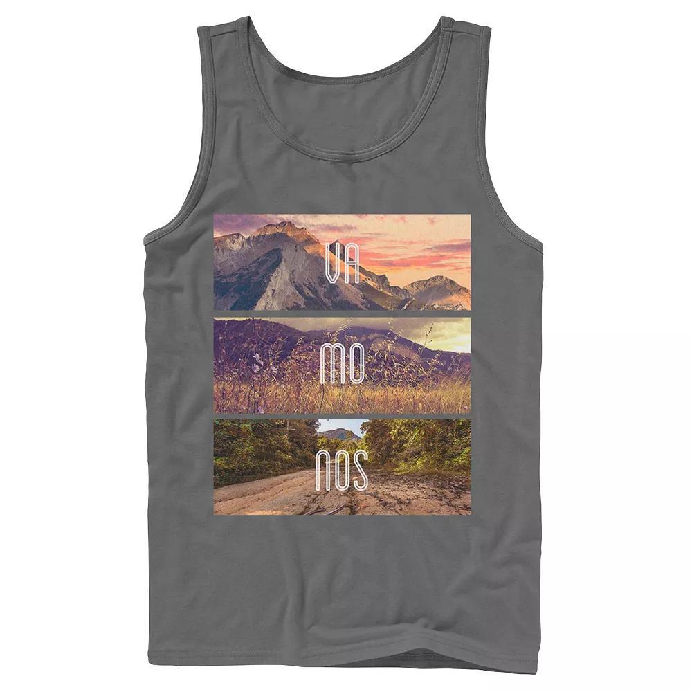 Men's Gonzales Vamonos Lanscape Portrait Stack Tank Top,  Product Image