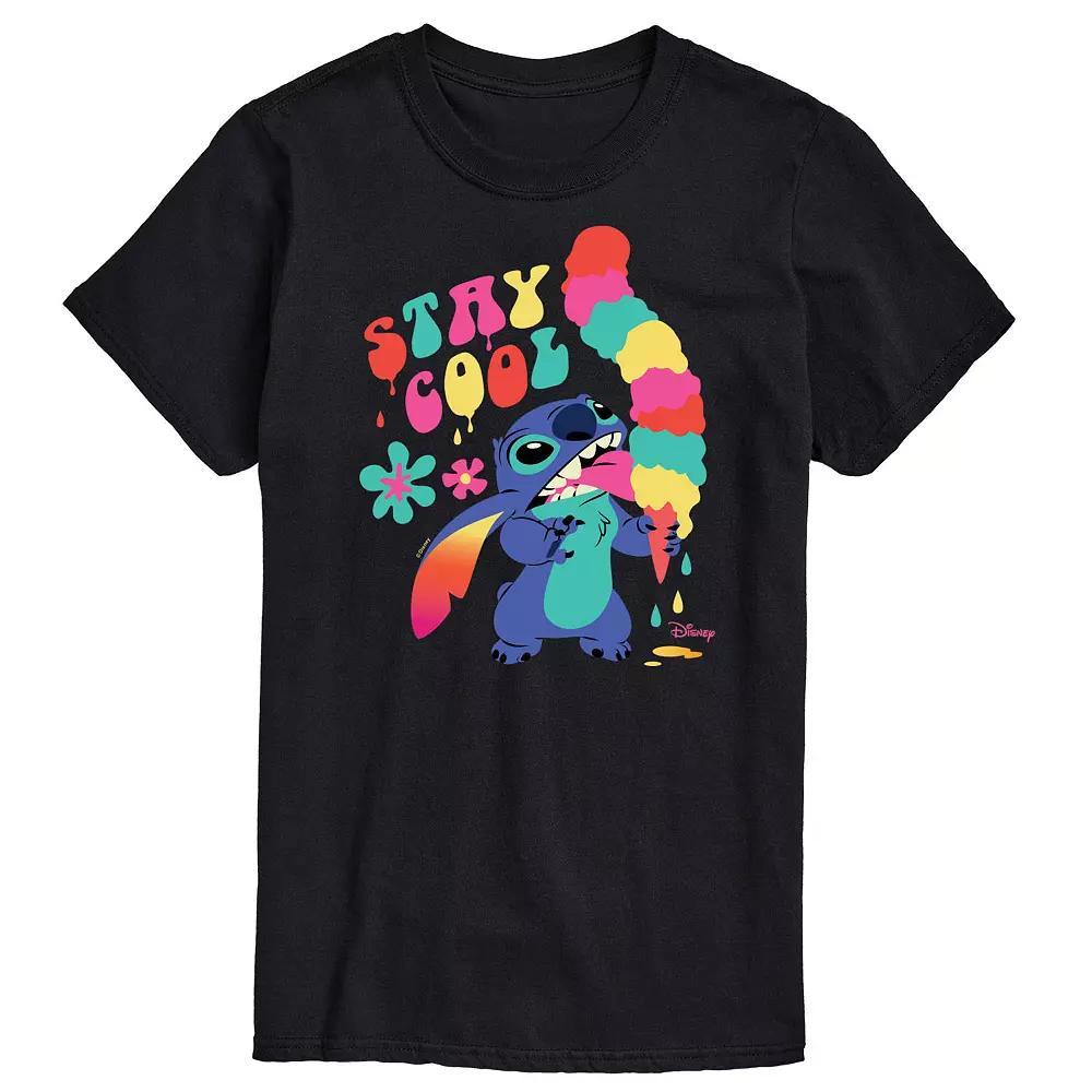 Disney's Lilo & Stitch Big & Tall Stay Cool Graphic Tee, Men's,  Product Image